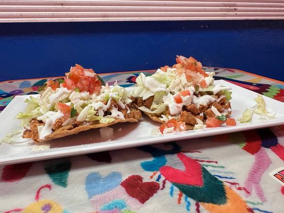 Chicken Tinga Tostada