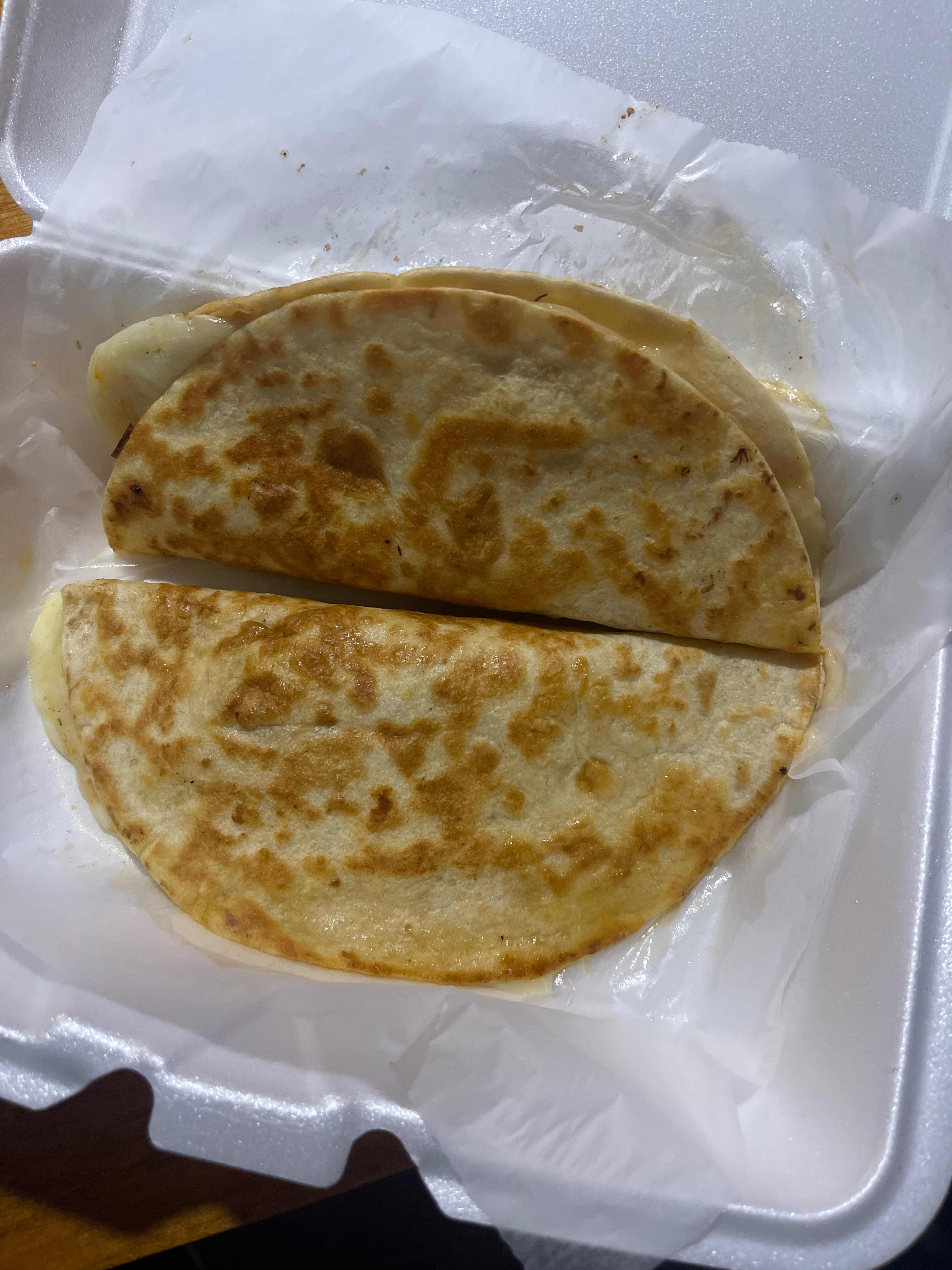 20. Chicken and Cheese Quesadilla (2 Pieces)