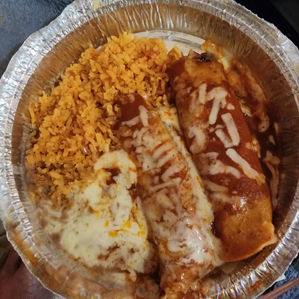 29. Enchilada Dinner (2 Pieces)