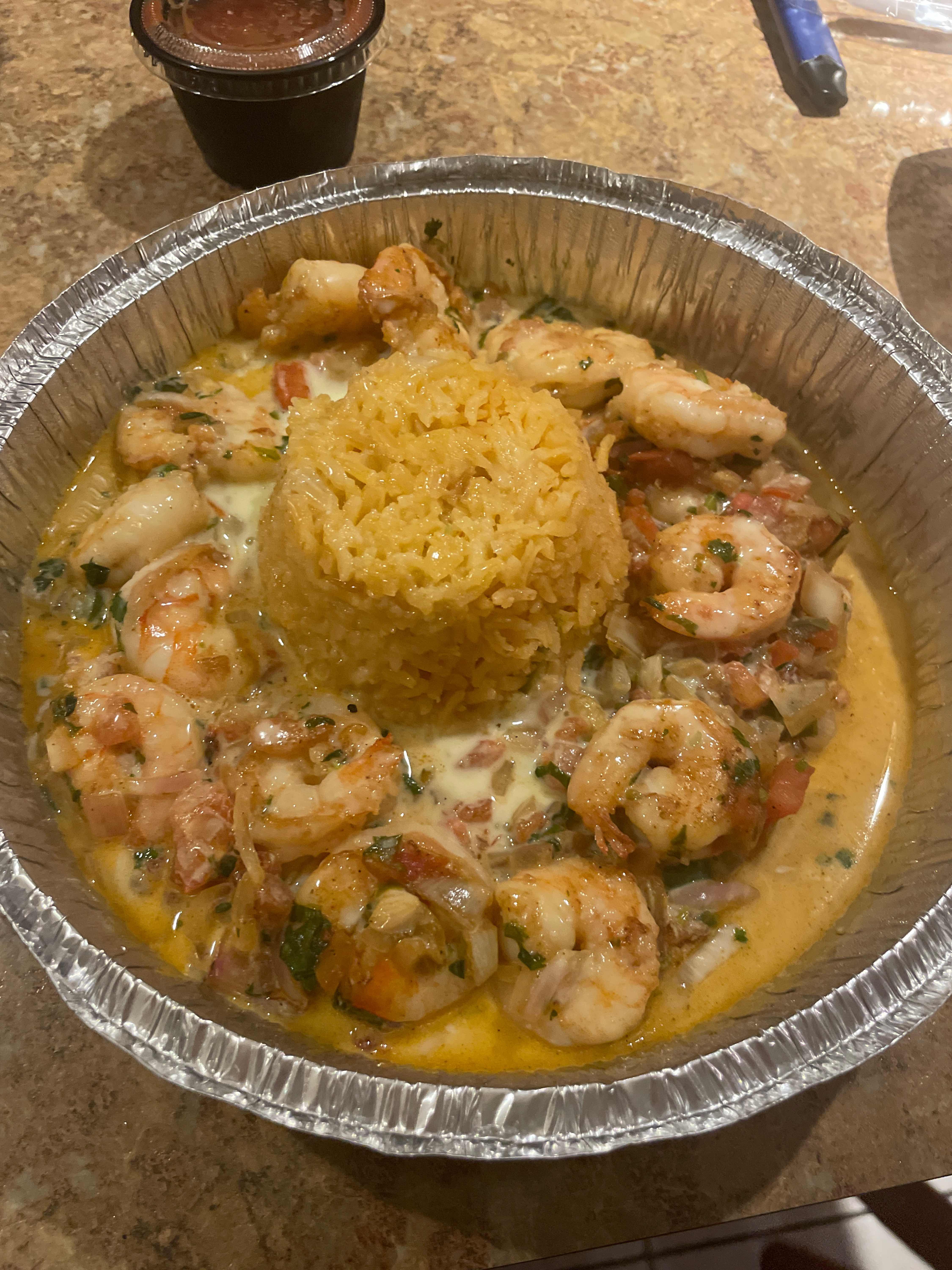 67. Shrimp a la Mexicana