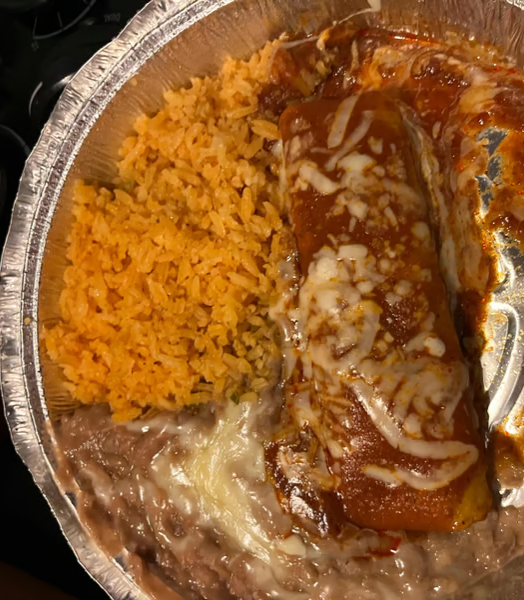 E. Chile Relleno, Taco and Enchilada Combo