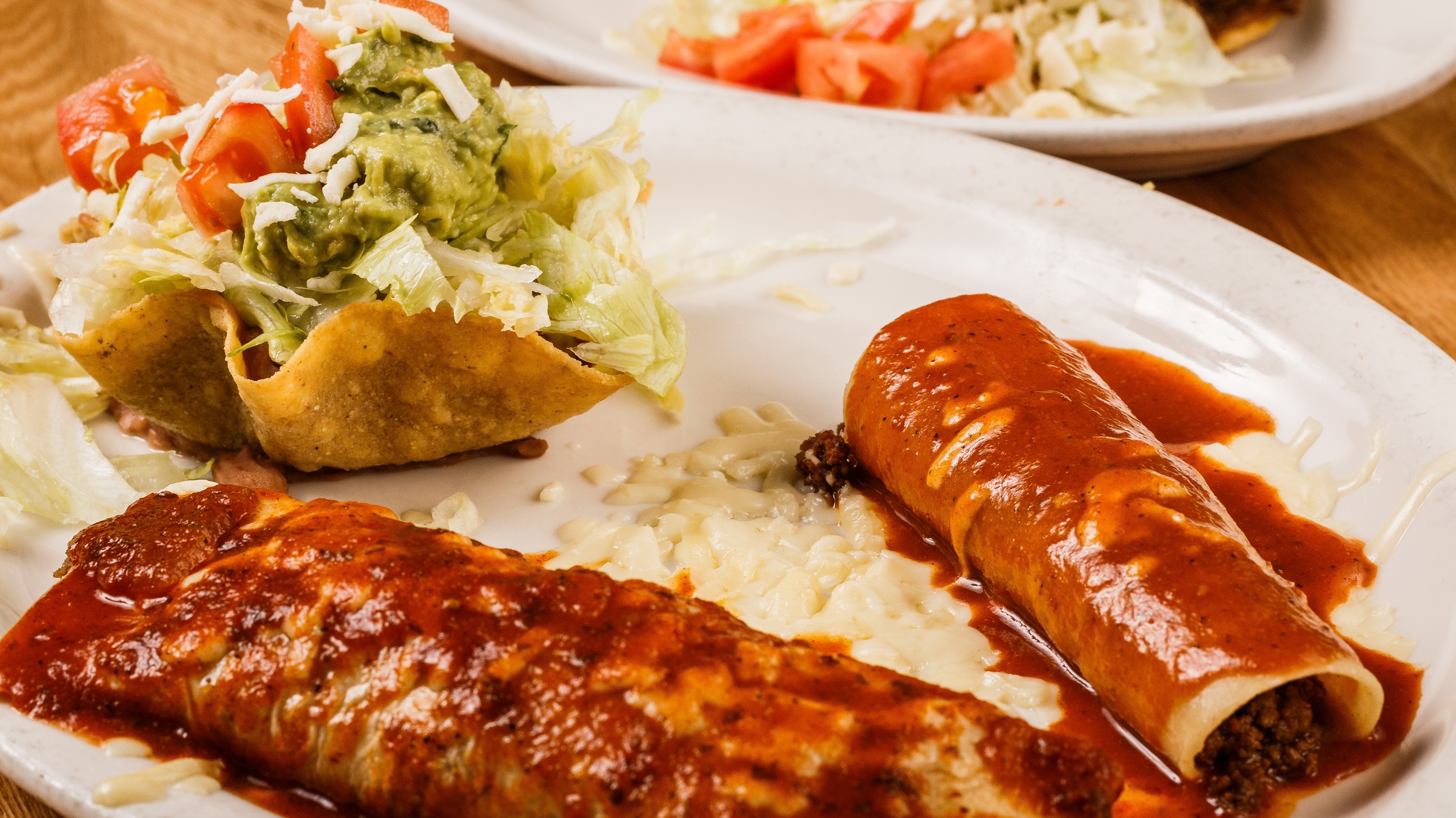 K. Burrito, Chalupa, Taco and Enchilada Combo