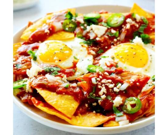 Chilaquiles Con Huevo