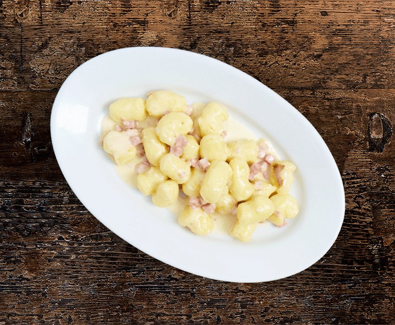 Gnocchi Prosciutto e Panna