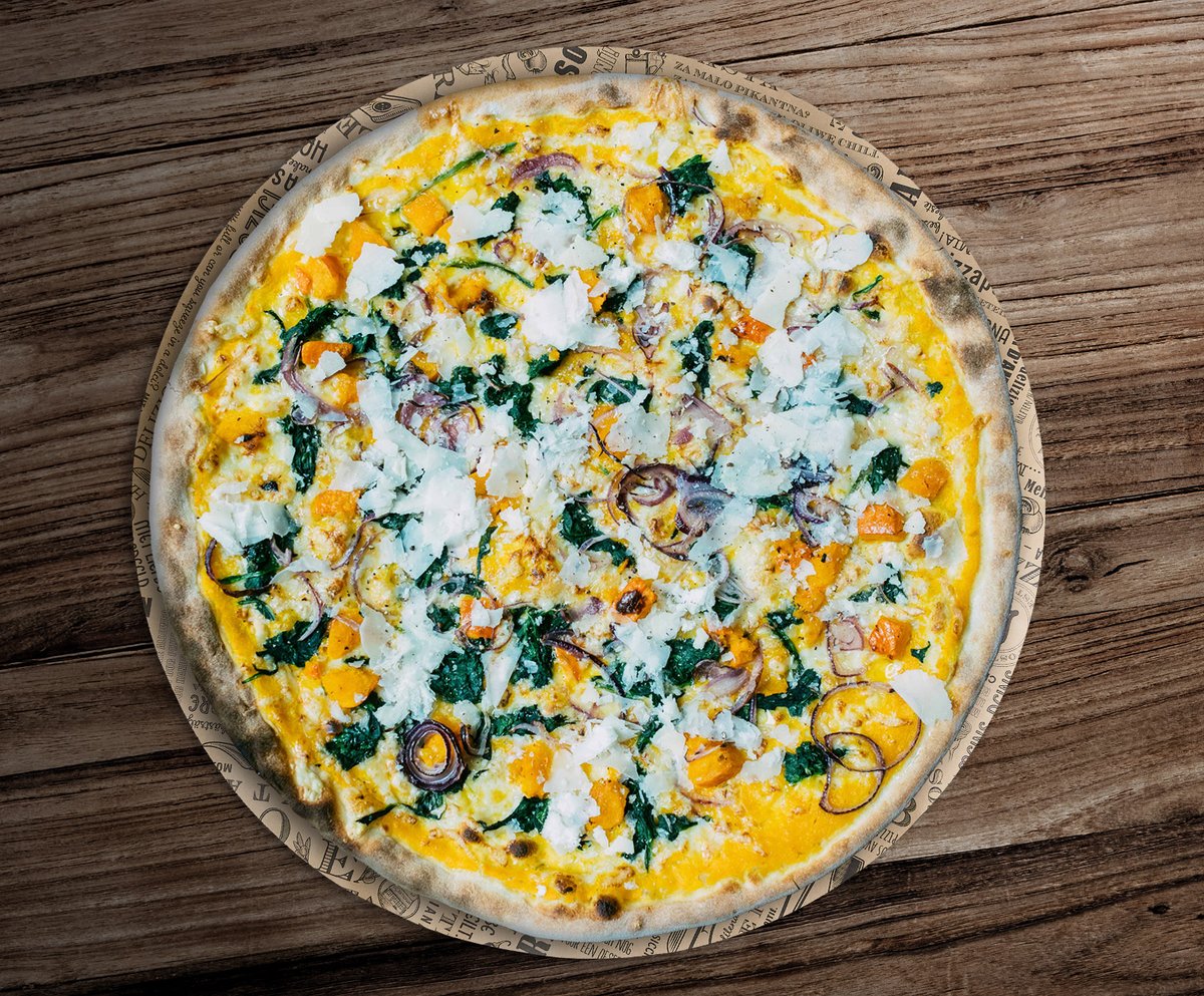 Pizza Zucca e Spinaci