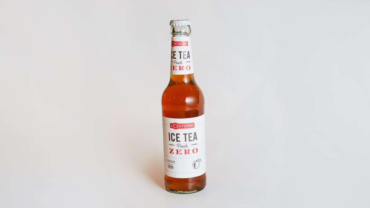 L`Osteria Ice Tea Peach ZERO 0,33 l