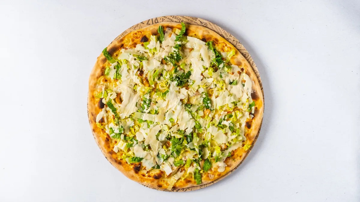 PIZZA CAESARE E POLLO
