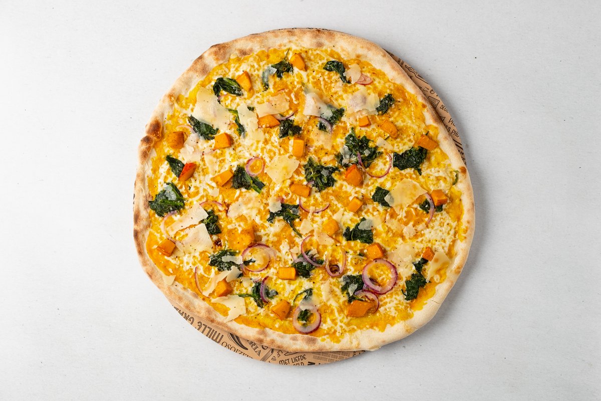 PIZZA ZUCCA E SPINACI