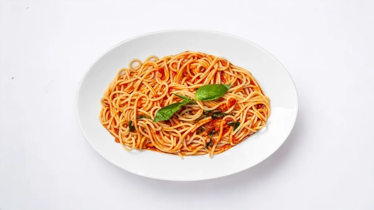 Spaghetti Pomodoro e Basilico