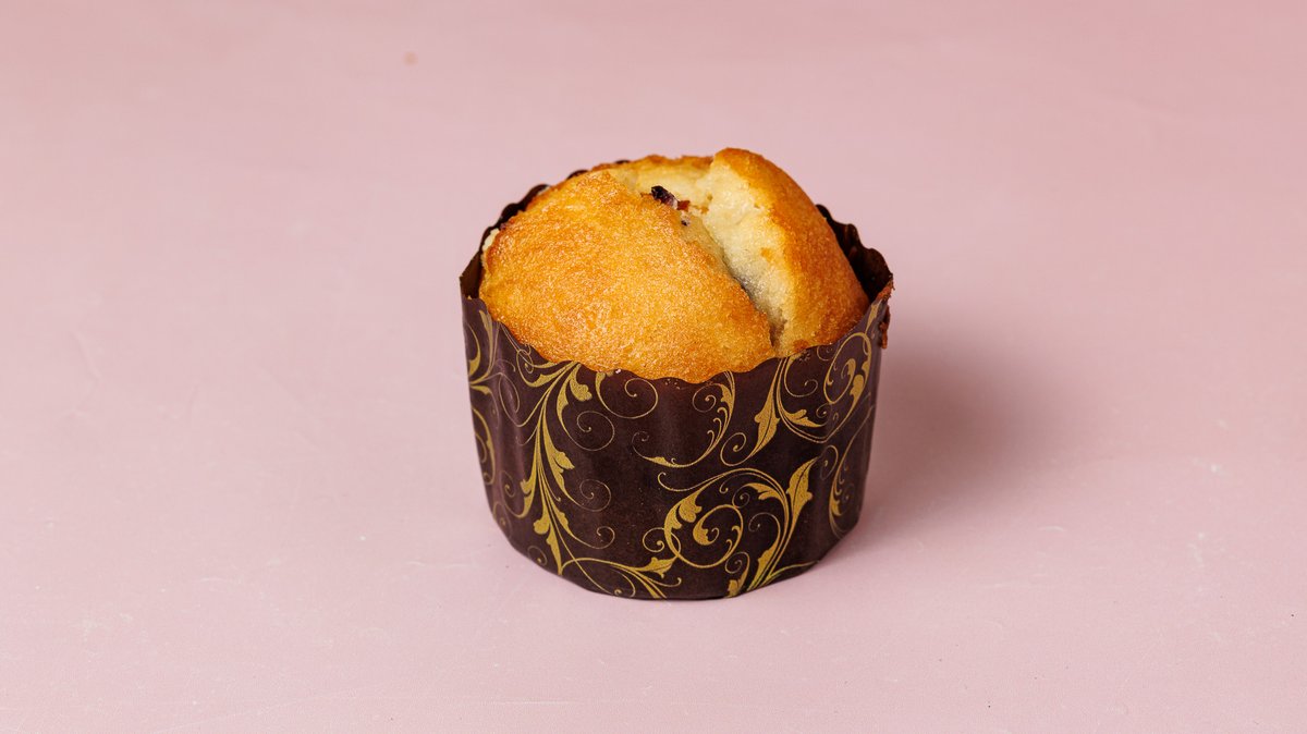 Muffin blueberry and lemon