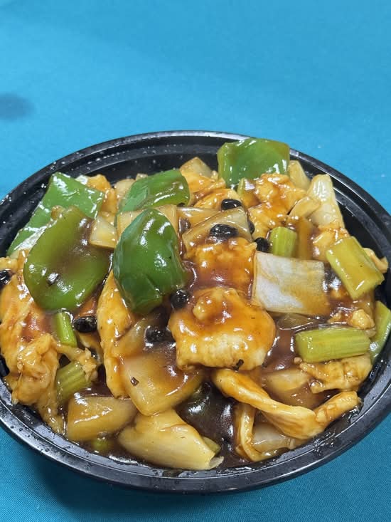 Chicken with Black Bean Sauce
