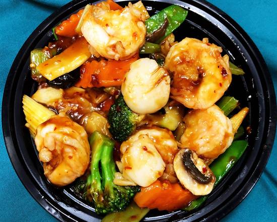 Prawns and Scallop Combination