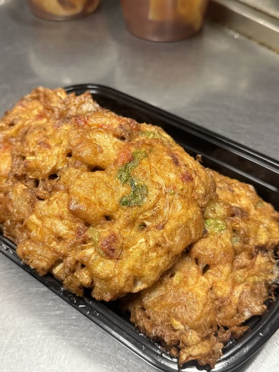 Roast Pork Egg Foo Young