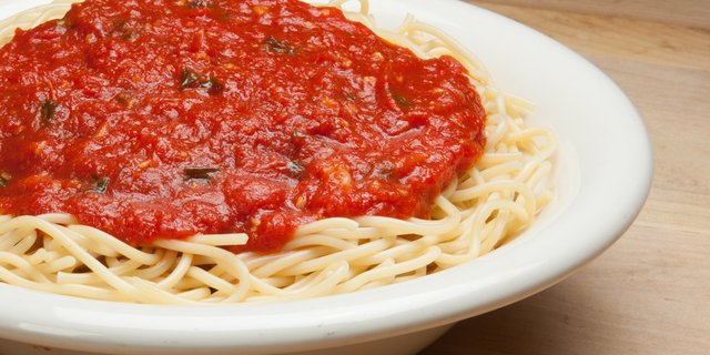 Entree Spaghetti w/ Marinara Sauce