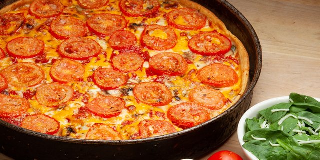 The Lou Deep Dish Pizza