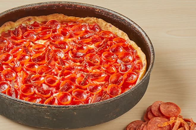 Deep Dish Triple Pepp