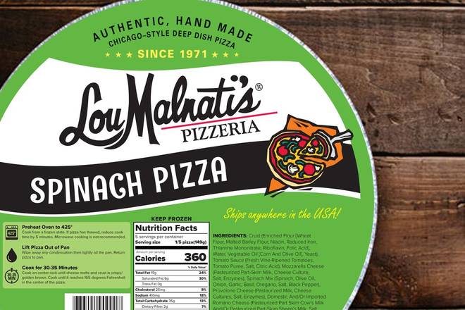 Frozen Deep Dish Spinach