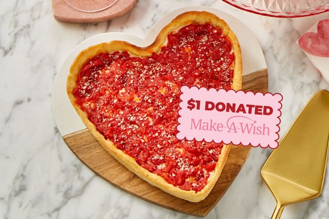 Frozen Heart-Shaped Cheese Pizza (Frozen Pizzas)