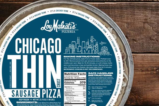 Frozen Thin Crust Sausage