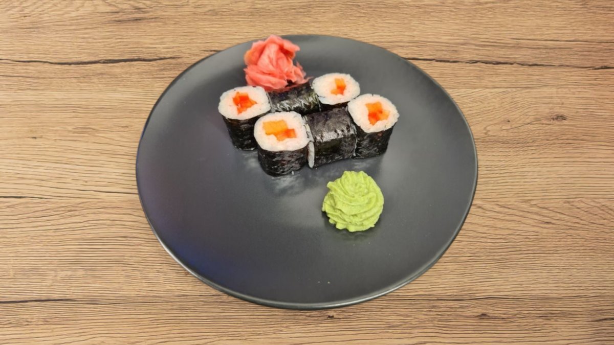 Kalifornia paprikás maki 6db