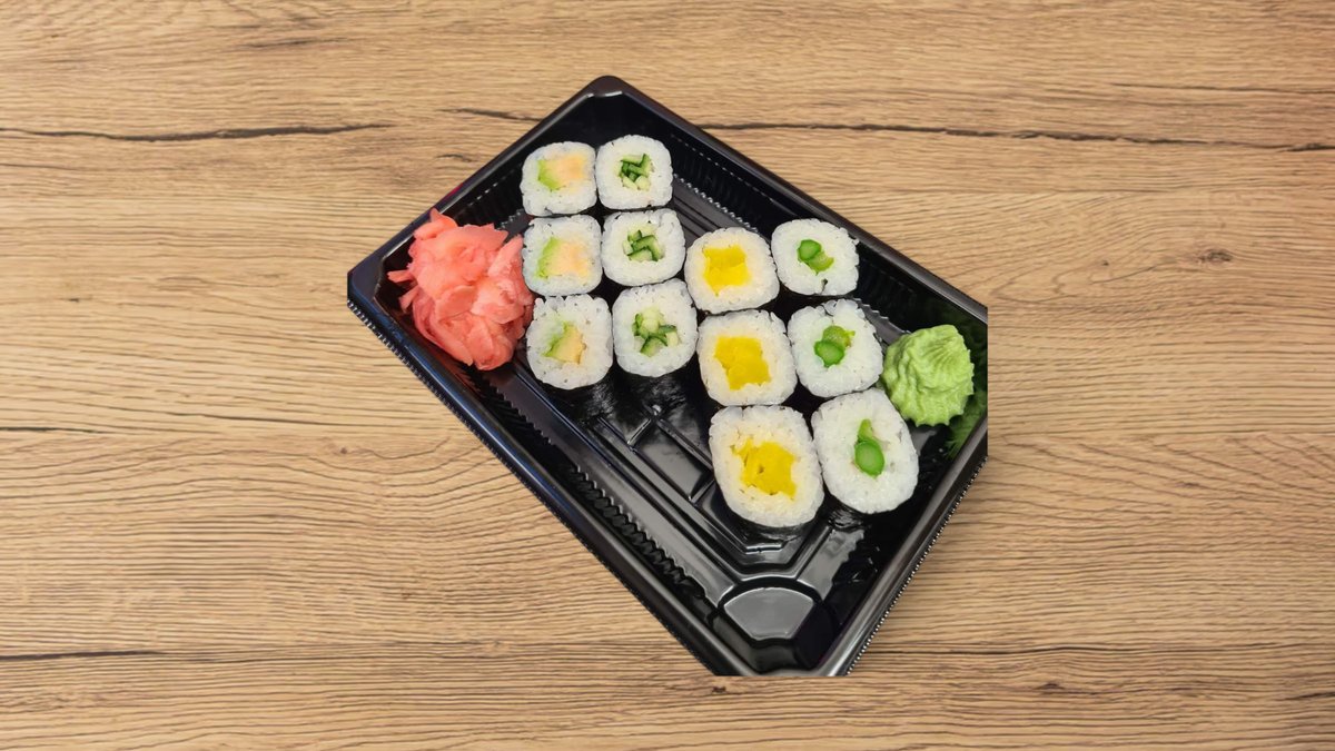 Maki box vegán (12db)