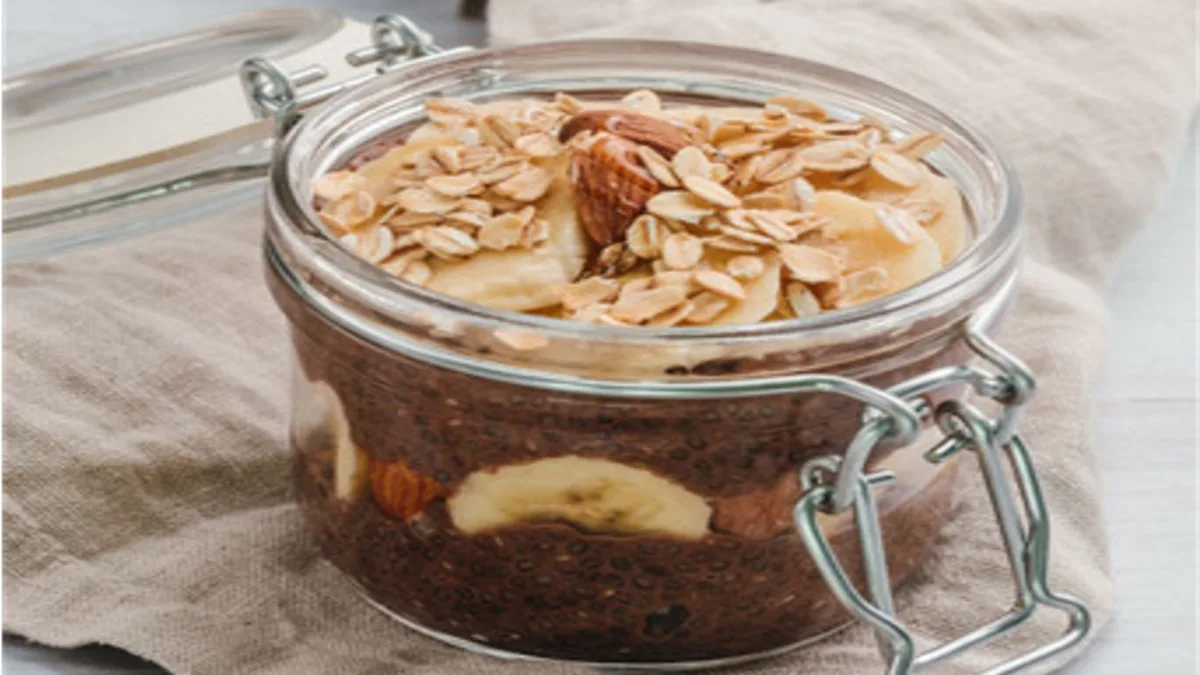 Chia puding sa kakaom 100% i bananom