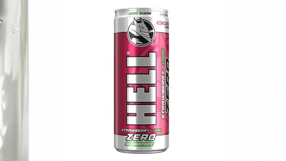 Hell Strawberry Lime Zero 0.25 l