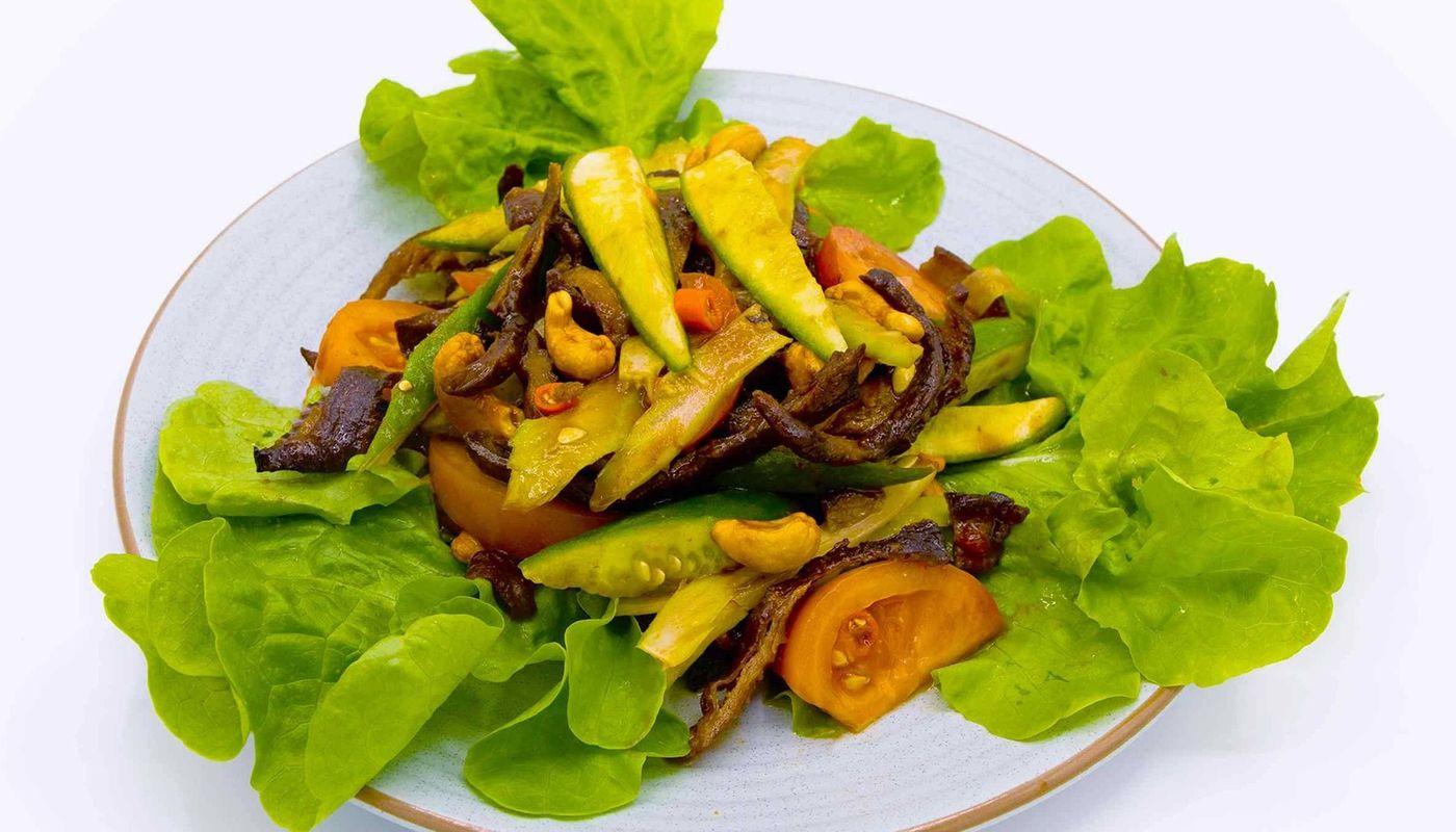 24. Crispy Vegan Duck Salad