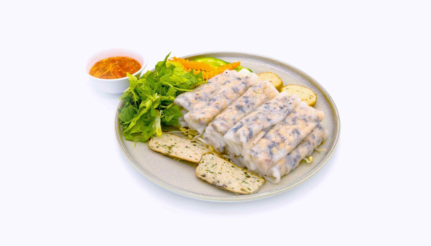 69. Stuffed Rice Noodle Plate (Banh Coun)