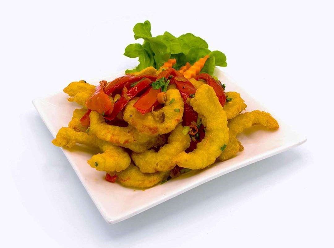 75. Salt and Pepper Prawns