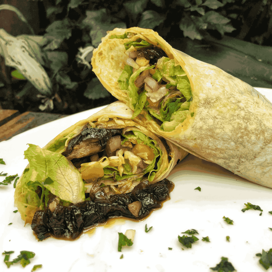 Wrap Carne C/ Cebola Caramelizada