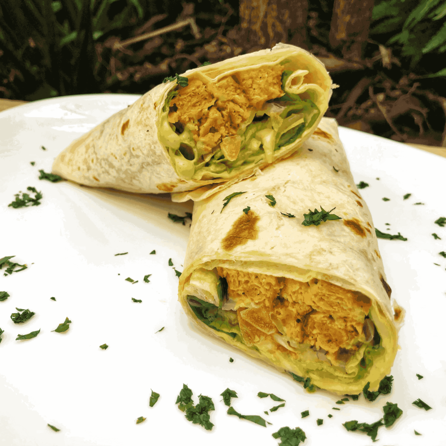 Wrap Frango Vegano