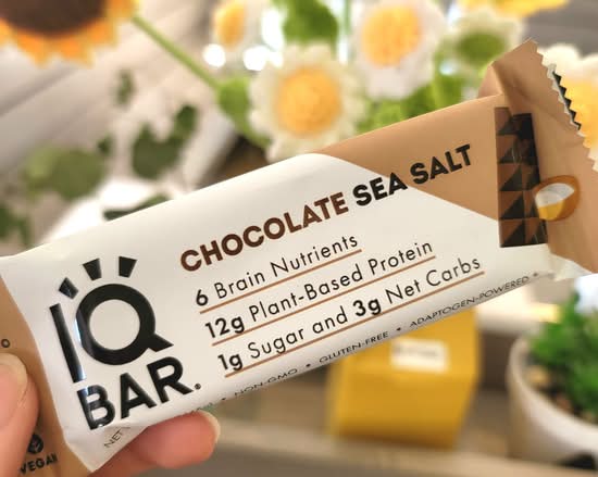 IQ Bar-Chocolate Sea Salt