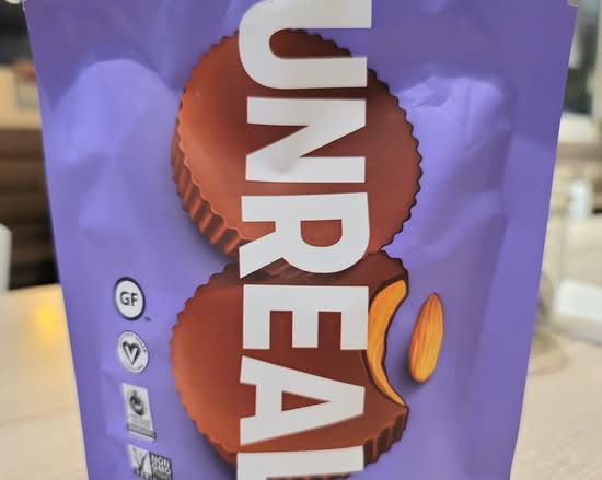 Unreal Dark Chocolate Almond Butter Cups