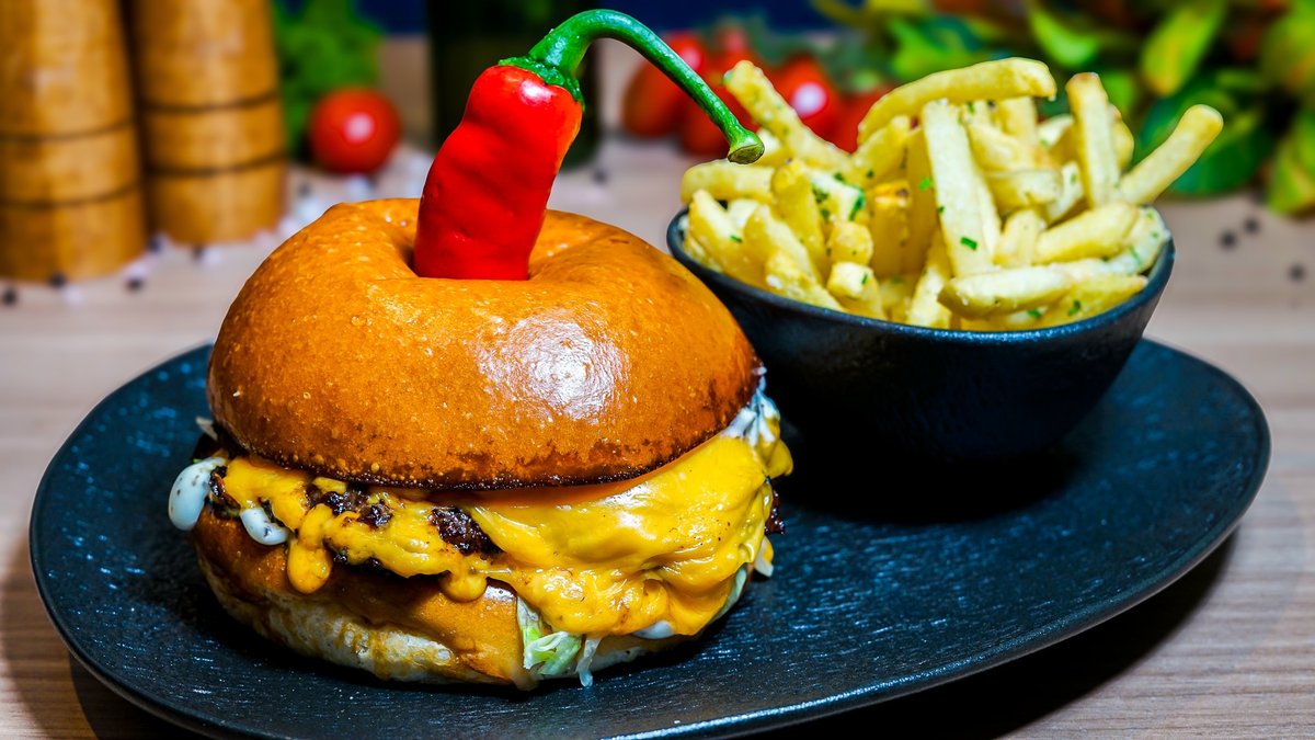 Smashed Devil Burger