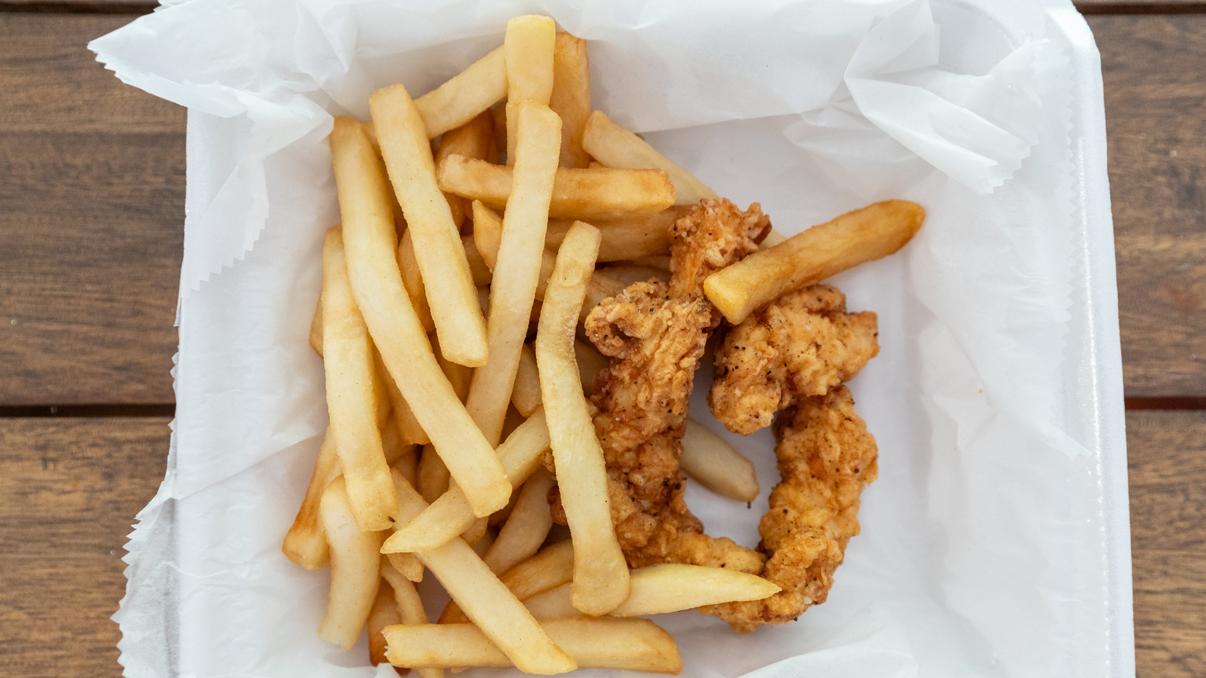 Chicken Fingers or Nuggets and Fries