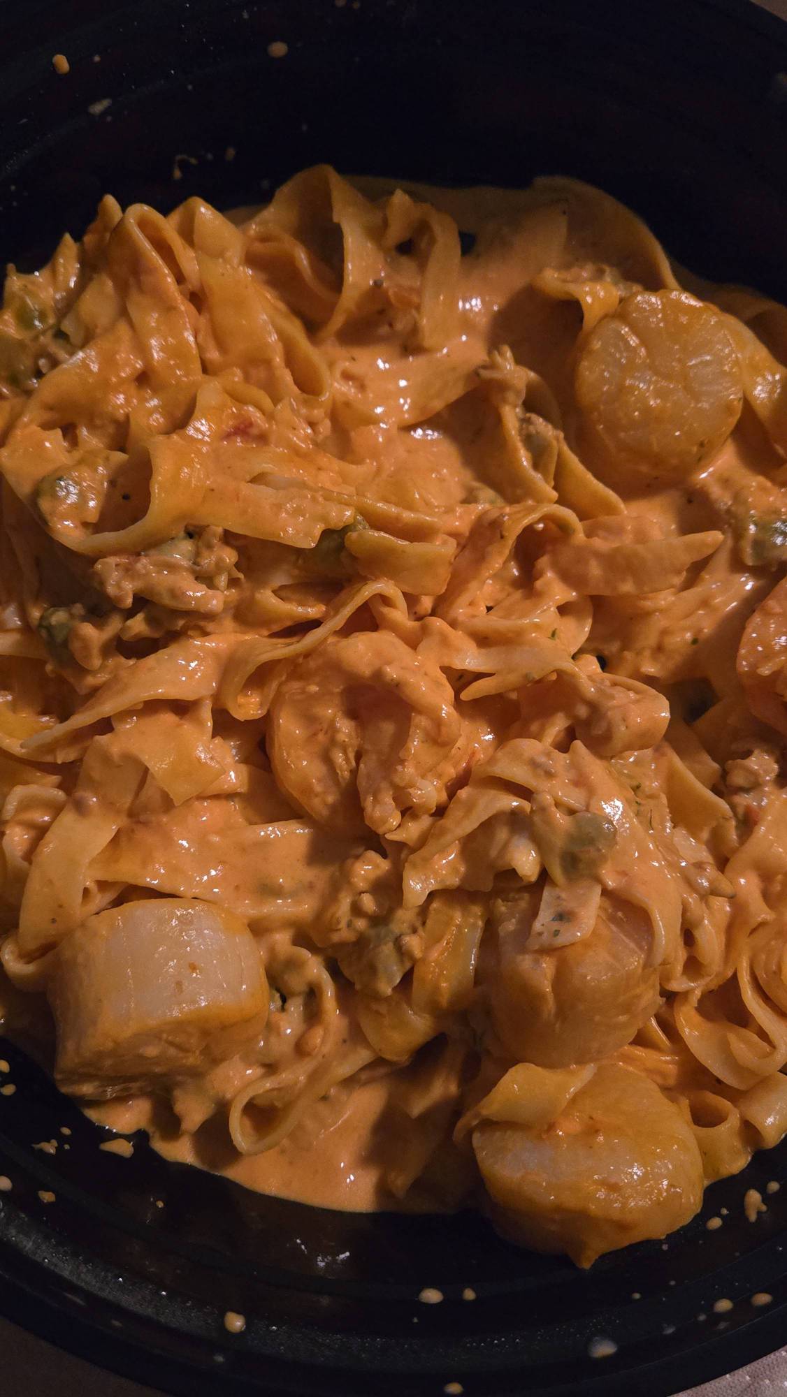 Seafood Alfredo