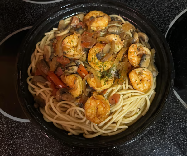 Shrimp Marsala