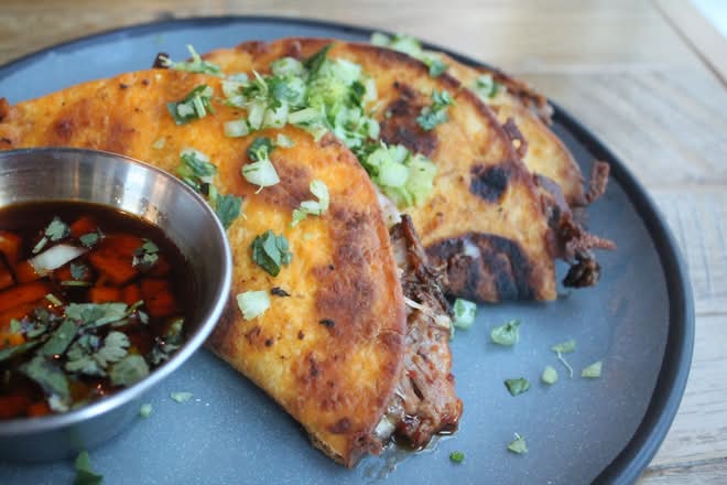 Quesa Birria Tacos (H)