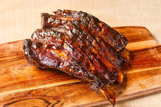 BBQ BEEF RIBS HALF RACK
