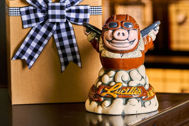 FLYING PIG TIKI MUG