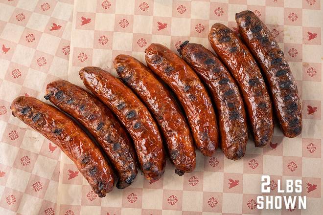 JALAPEÑO CHEDDAR SAUSAGE PER POUND