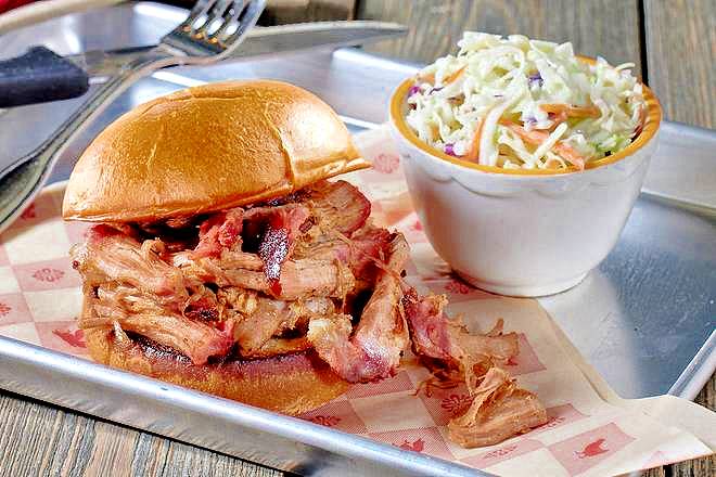 LUCILLE'S ORIGINAL PULLED PORK SANDWICH