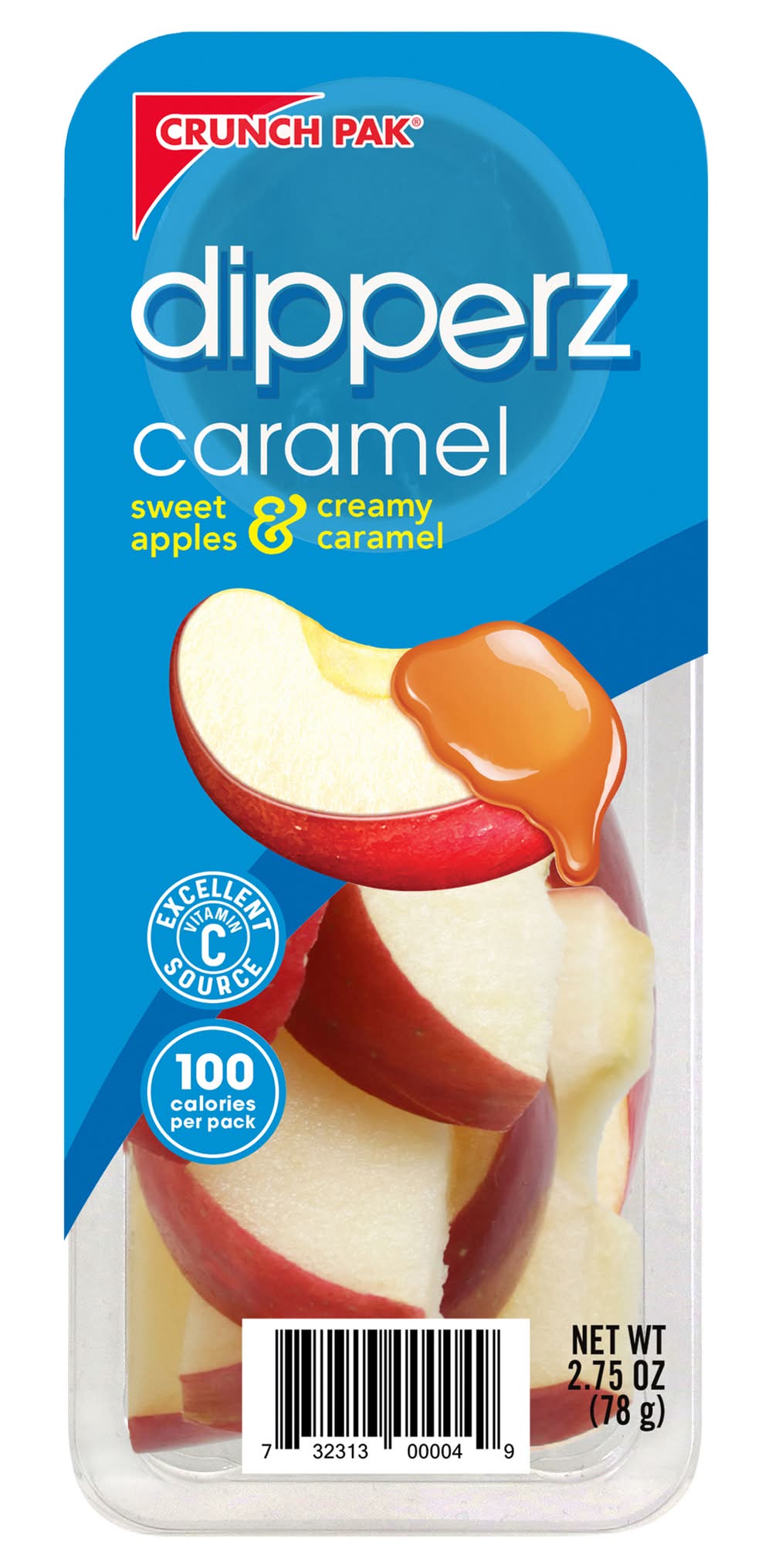 Crunch Pak Sweet Apples and Creamy Caramel Dipperz (2.8 oz)