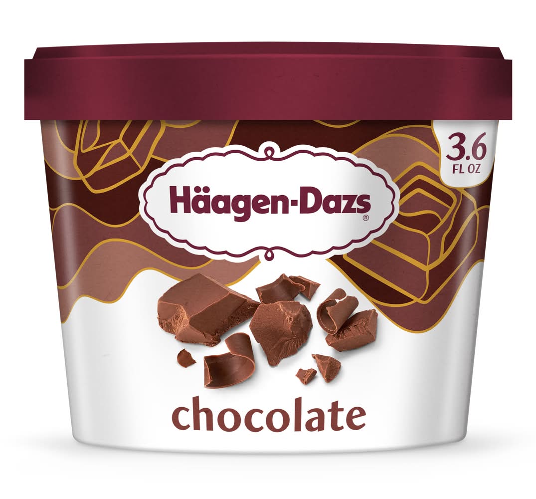 Häagen-Dazs Chocolate Ice Cream (3.6 oz)