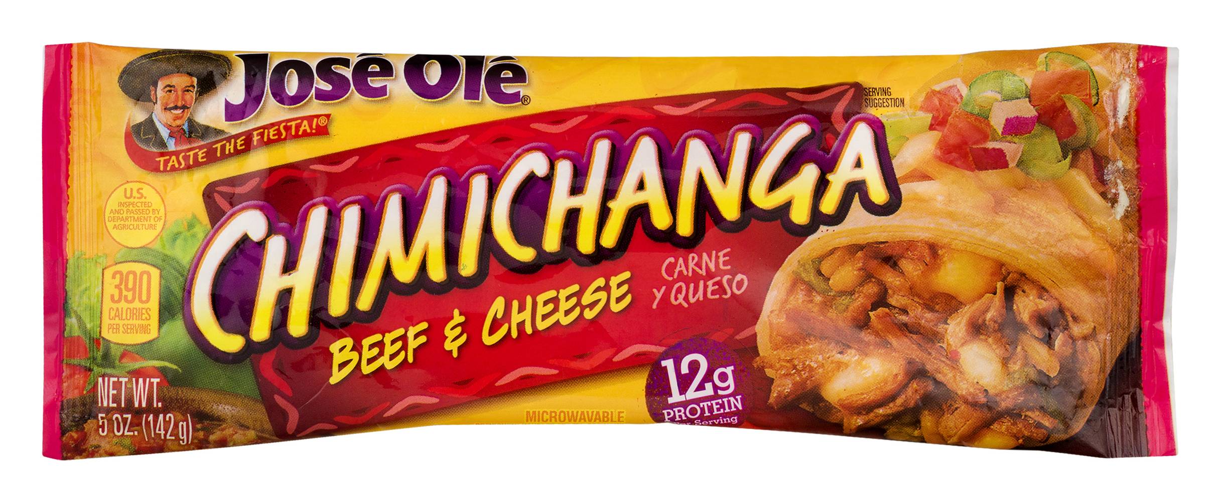 Jose Ole Beef and Cheese Chimichangas (5 oz)