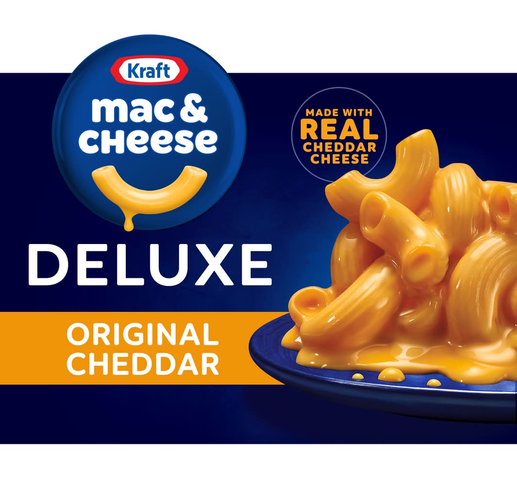 Kraft Deluxe Original Cheddar Macaroni and Cheese (14 oz)