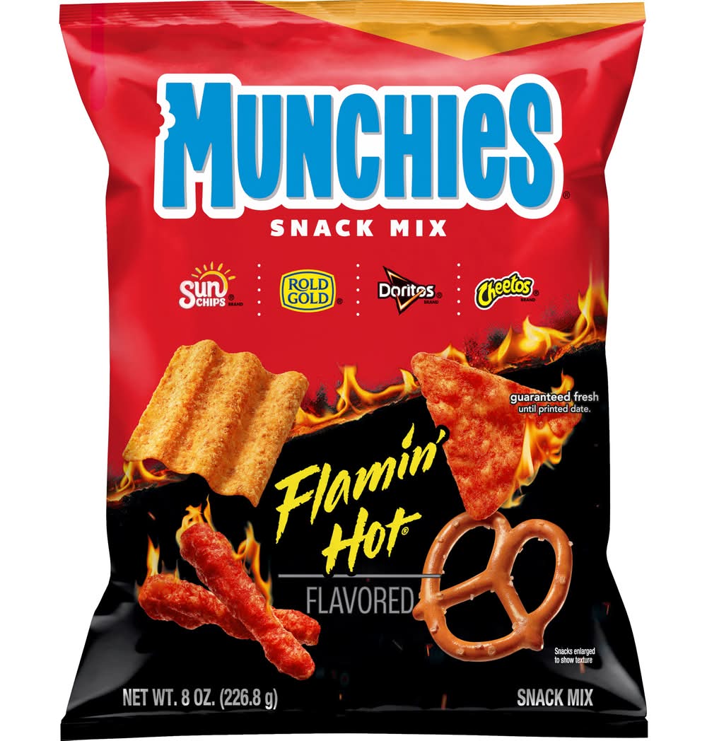 Munchies Snack Mix, Flamin' Hot (8 oz)