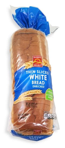 Sunny Select Thin Slice White Bread (16 oz)
