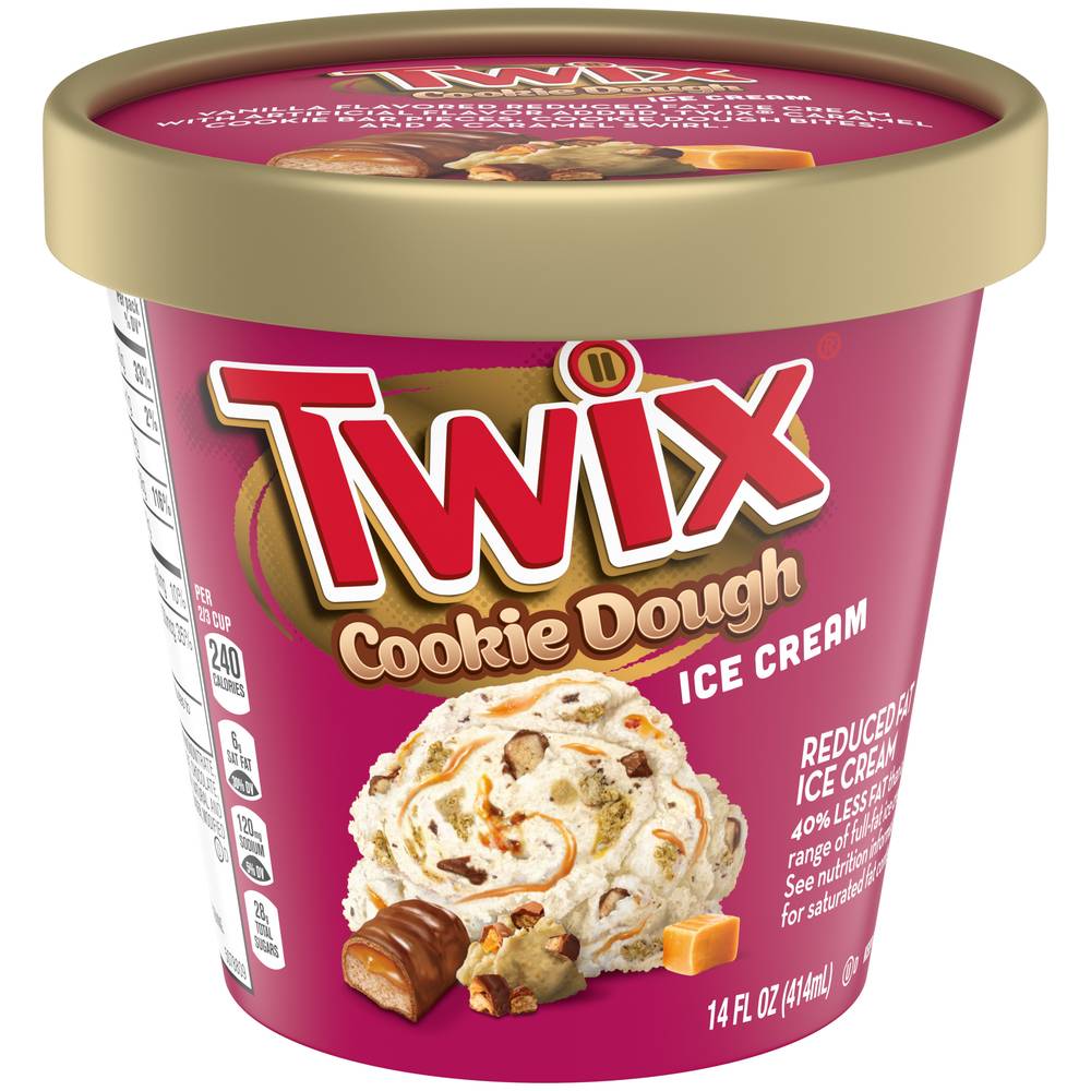 Twix Cookie Dough Ice Cream (14 fl oz)